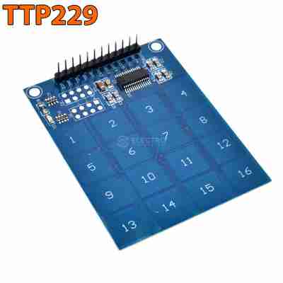Modulo TTP229 - Sensor capacitivo 16 canales touch tactil